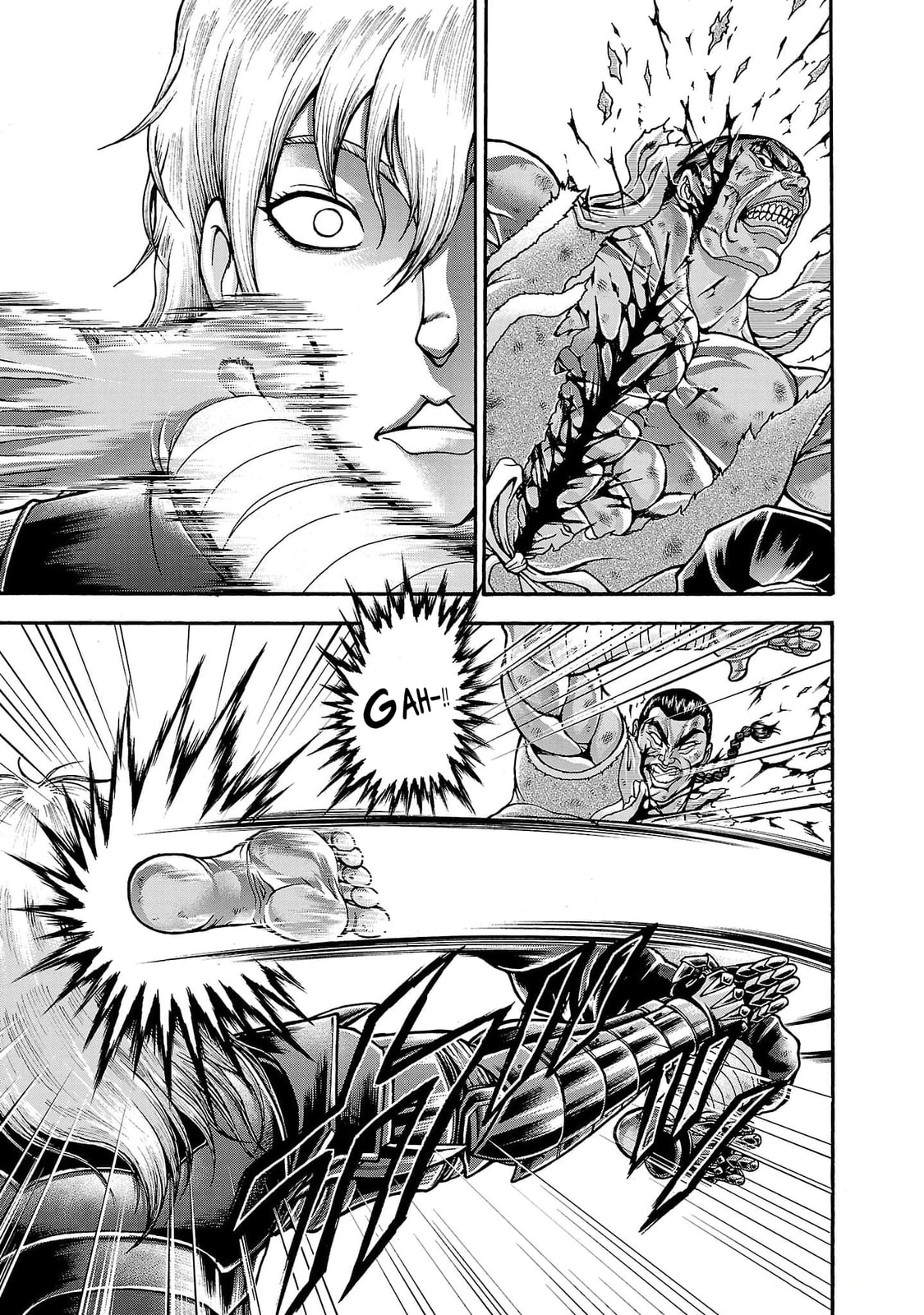 Baki Side Story: Retsu Kaioh Doesn't Mind Even If It's in Another World Chapter 57 page 12 - 