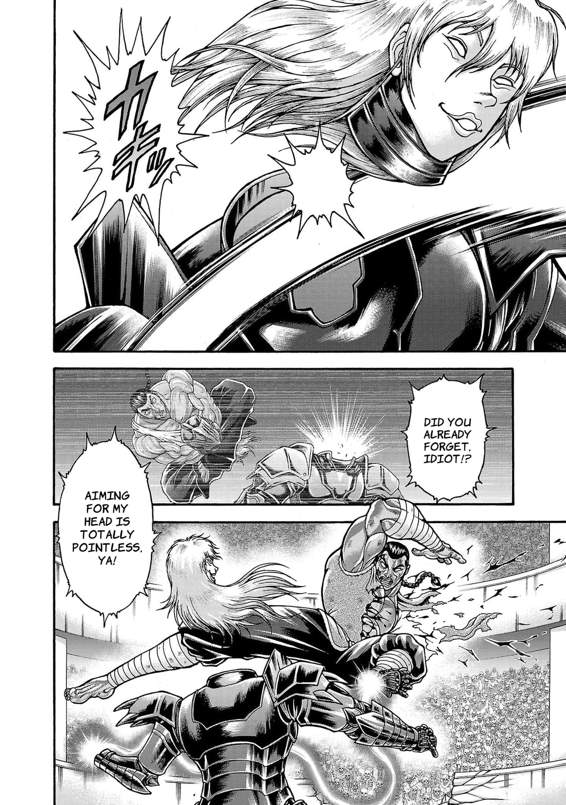Baki Side Story: Retsu Kaioh Doesn't Mind Even If It's in Another World Chapter 57 page 13 - 