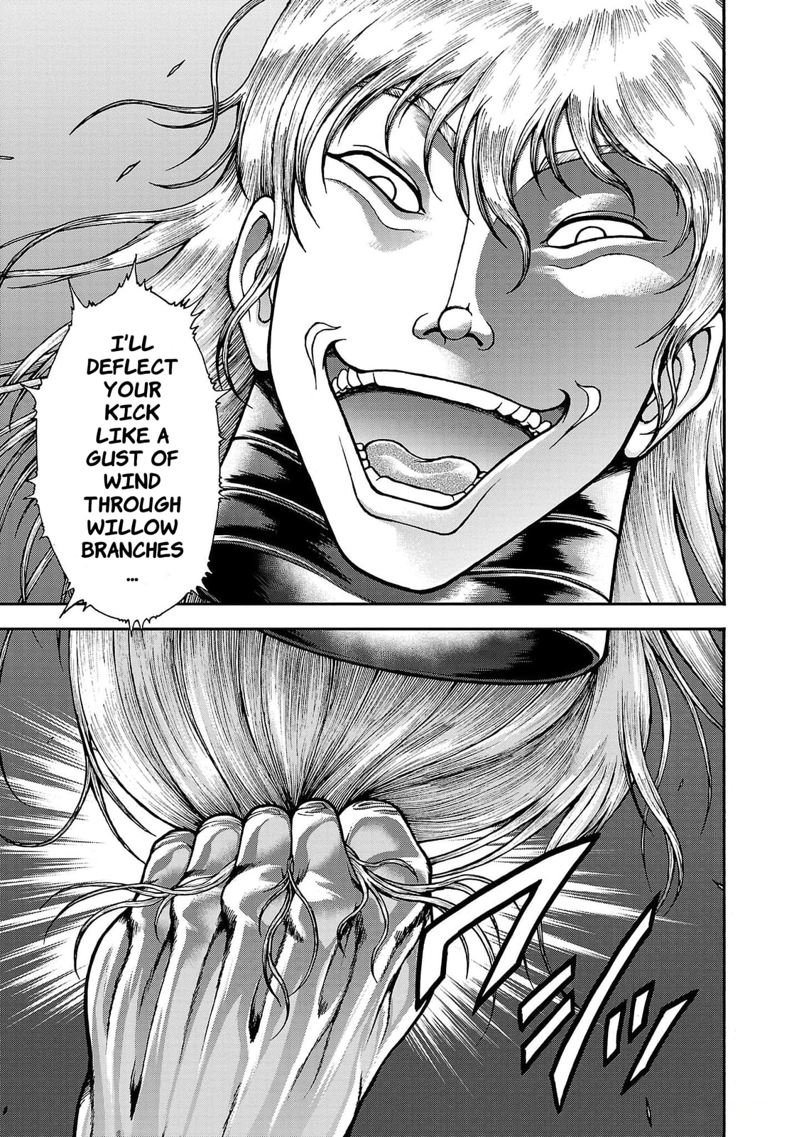 Baki Side Story: Retsu Kaioh Doesn't Mind Even If It's in Another World Chapter 57 page 14 - 