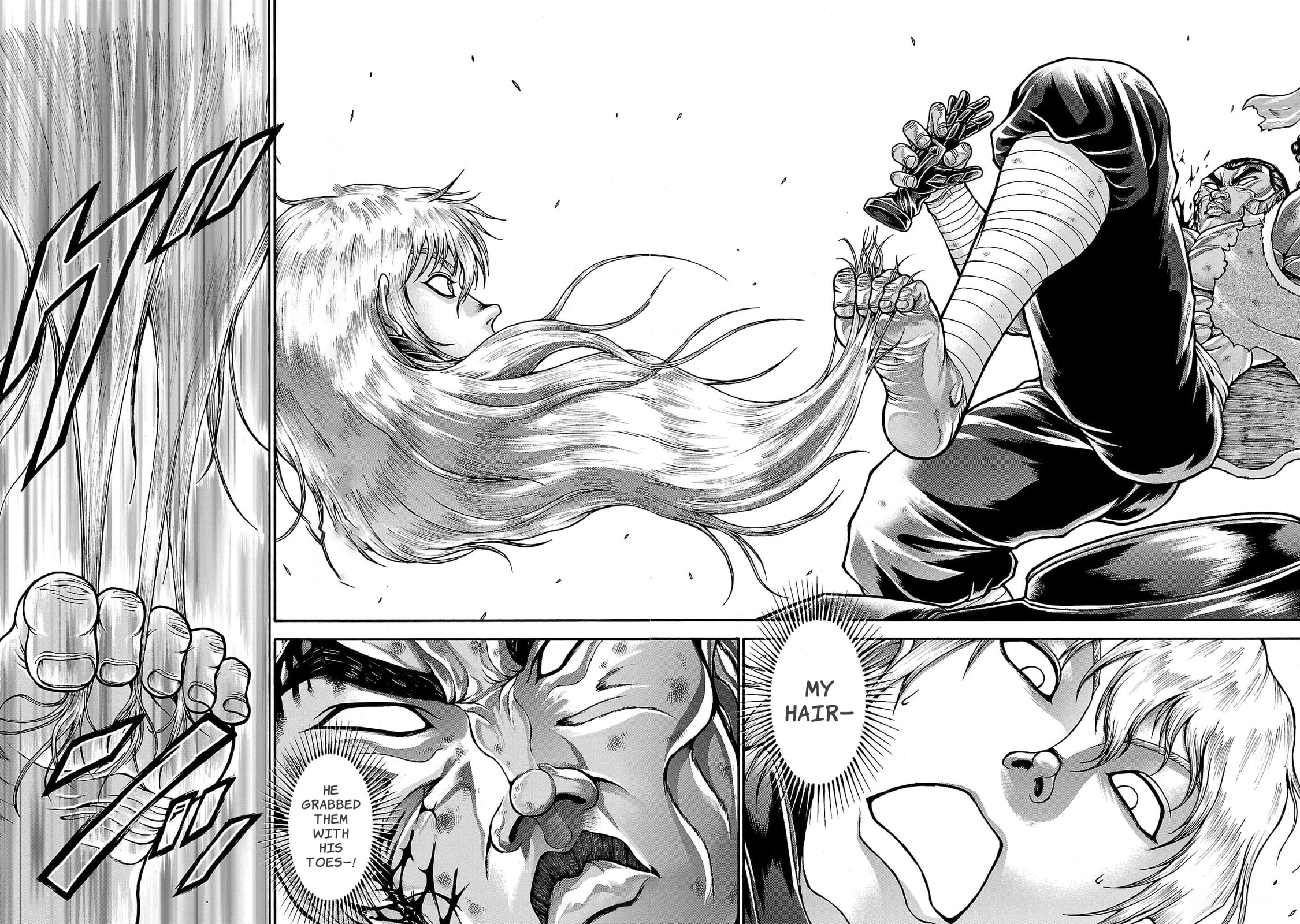Baki Side Story: Retsu Kaioh Doesn't Mind Even If It's in Another World Chapter 57 page 15 - 