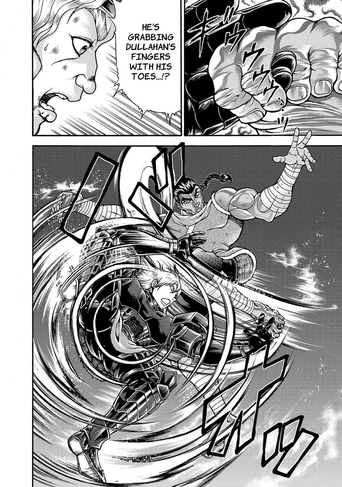 Baki Side Story: Retsu Kaioh Doesn't Mind Even If It's in Another World Chapter 57 page 6 - 