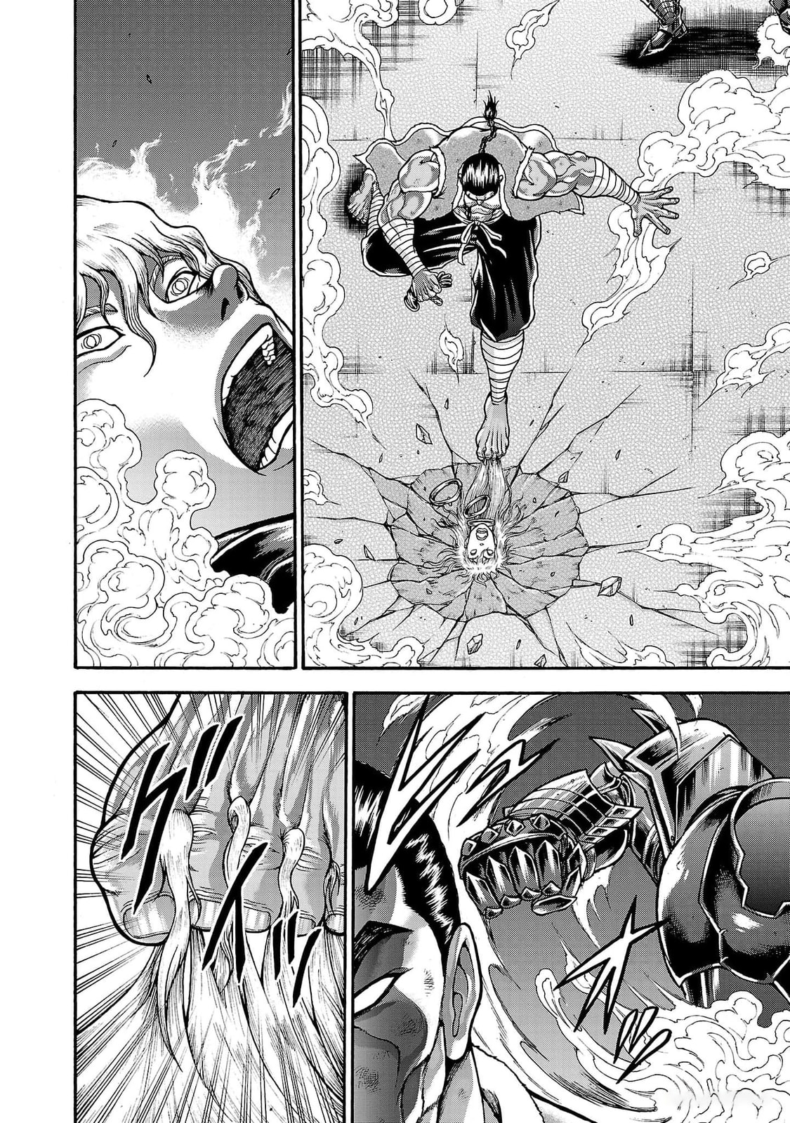 Baki Side Story: Retsu Kaioh Doesn't Mind Even If It's in Another World Chapter 58 page 2 - 