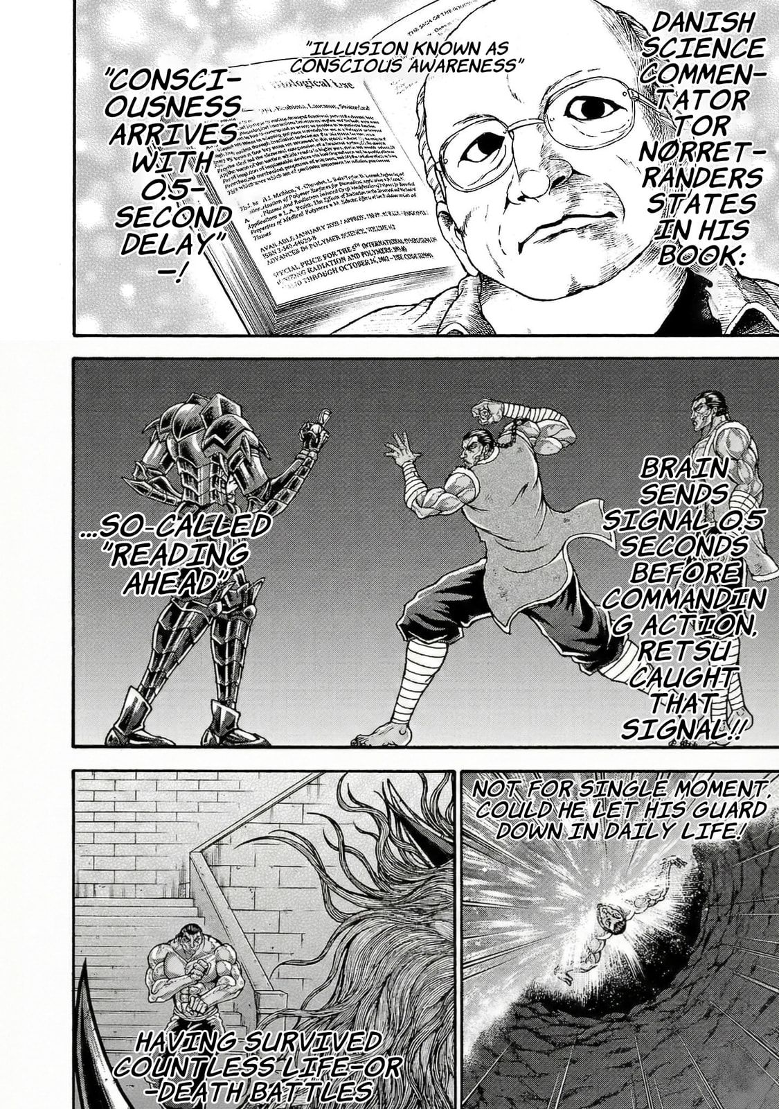 Baki Side Story: Retsu Kaioh Doesn't Mind Even If It's in Another World Chapter 58 page 13 - 