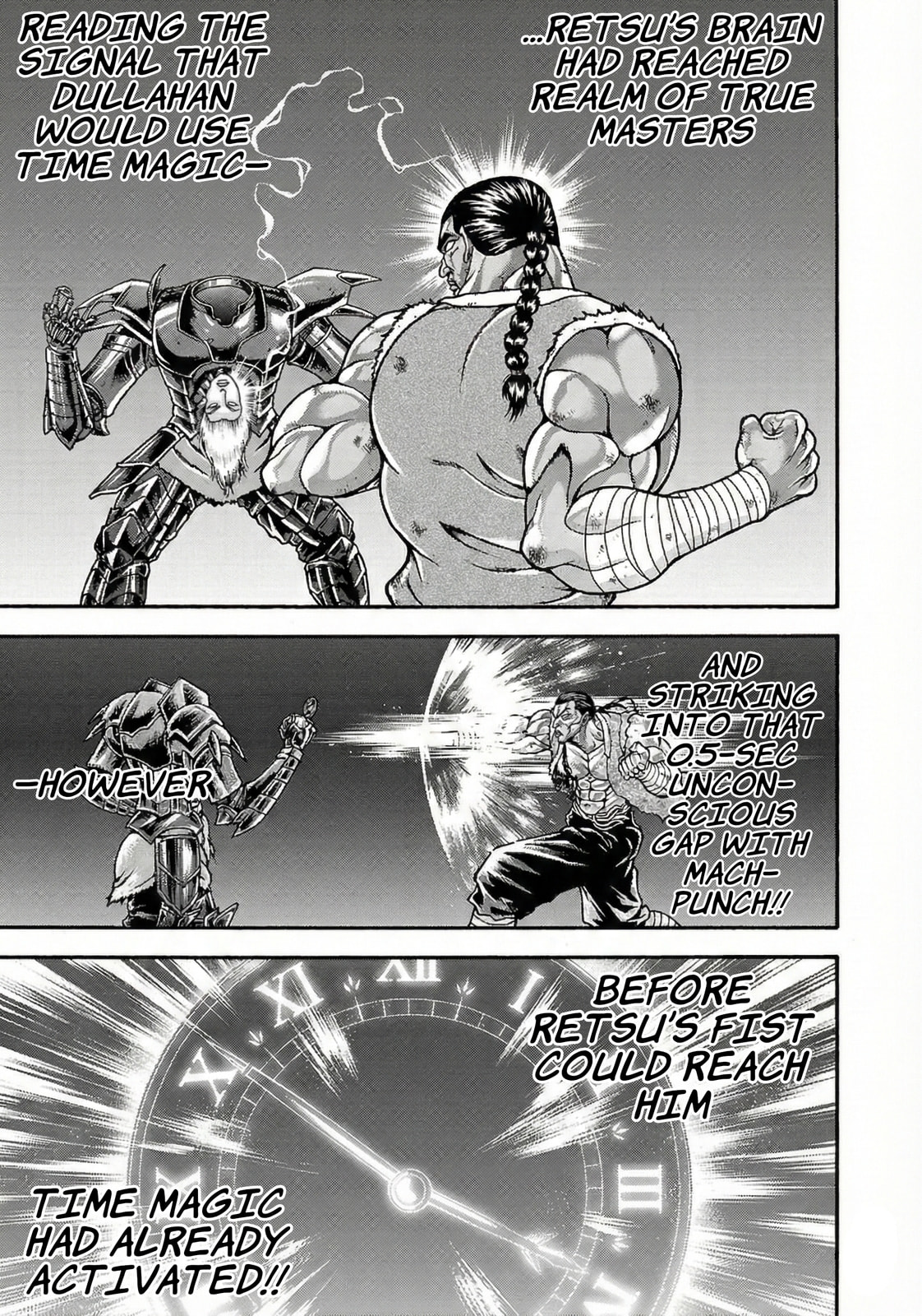 Baki Side Story: Retsu Kaioh Doesn't Mind Even If It's in Another World Chapter 58 page 14 - 