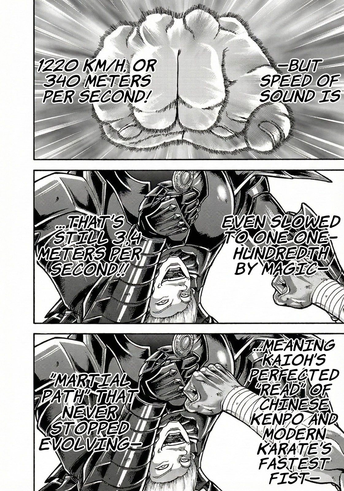Baki Side Story: Retsu Kaioh Doesn't Mind Even If It's in Another World Chapter 58 page 15 - 