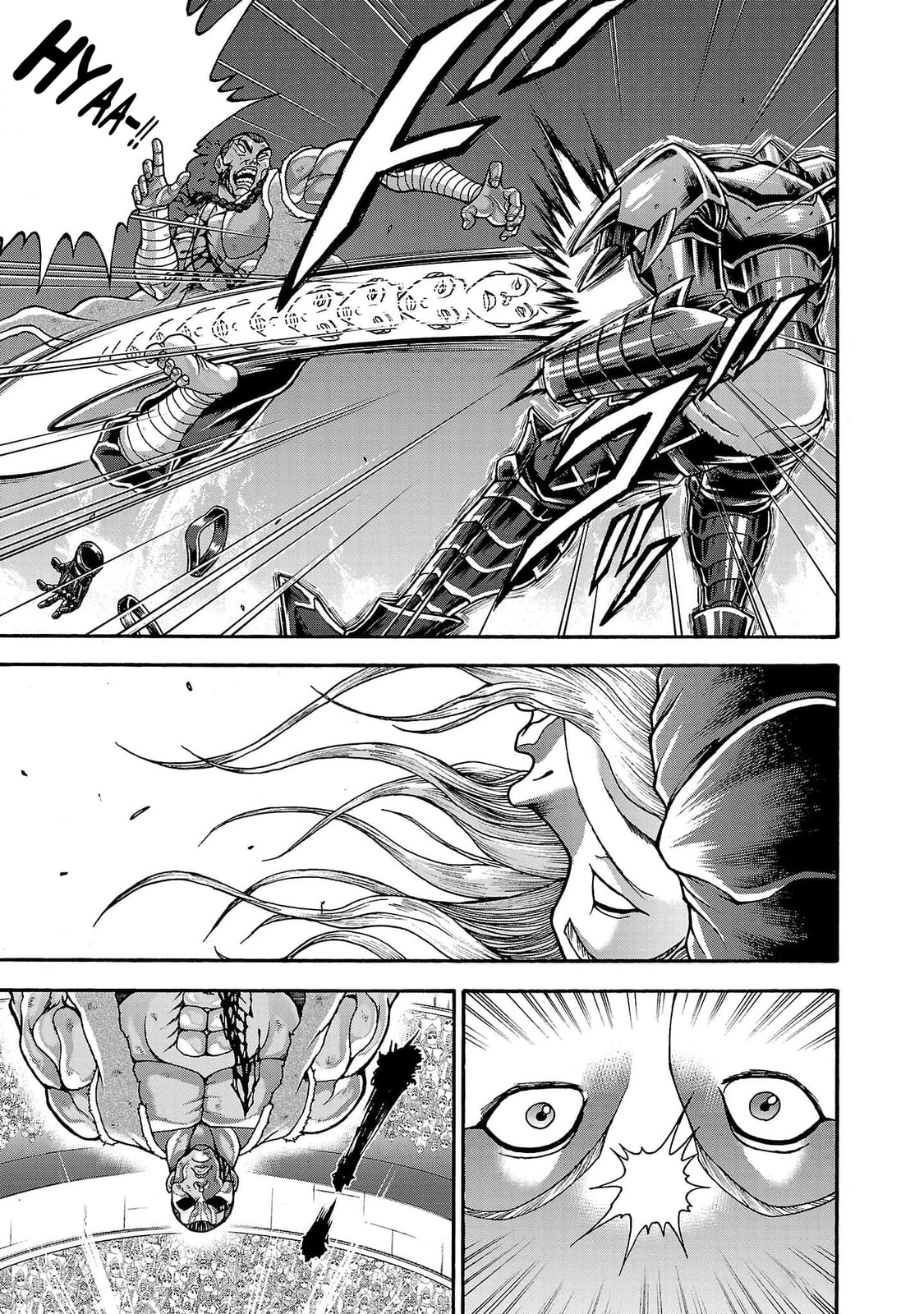 Baki Side Story: Retsu Kaioh Doesn't Mind Even If It's in Another World Chapter 58 page 3 - 