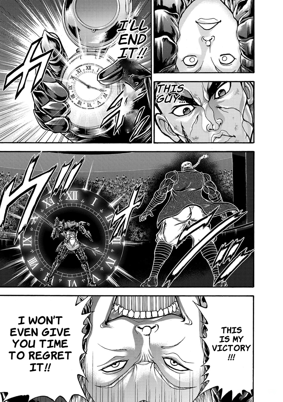 Baki Side Story: Retsu Kaioh Doesn't Mind Even If It's in Another World Chapter 58 page 9 - 
