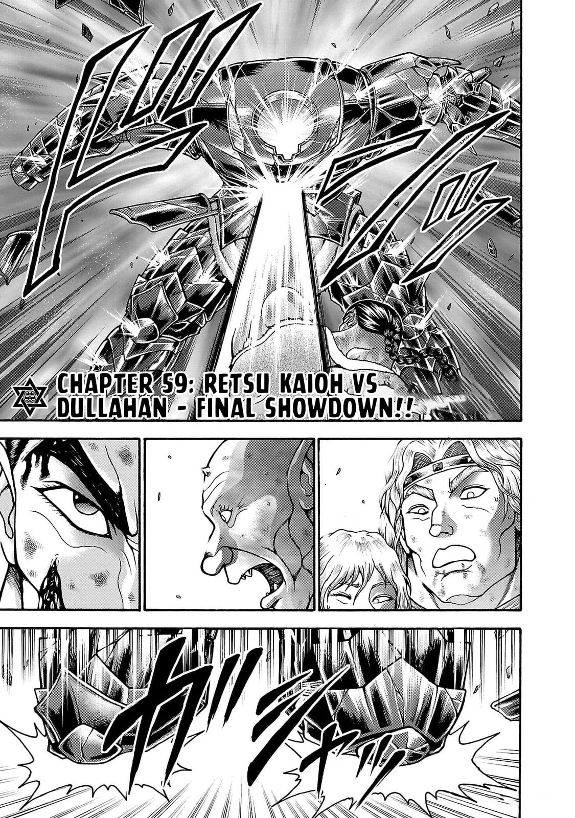 Baki Side Story: Retsu Kaioh Doesn't Mind Even If It's in Another World Chapter 59 page 1 - 