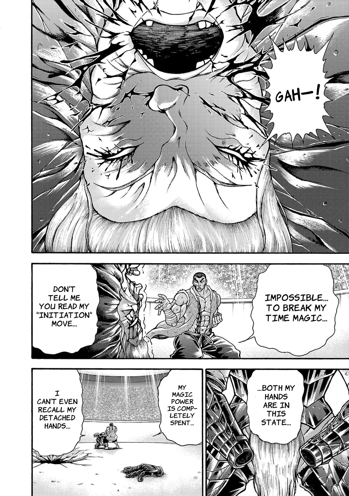 Baki Side Story: Retsu Kaioh Doesn't Mind Even If It's in Another World Chapter 59 page 2 - 