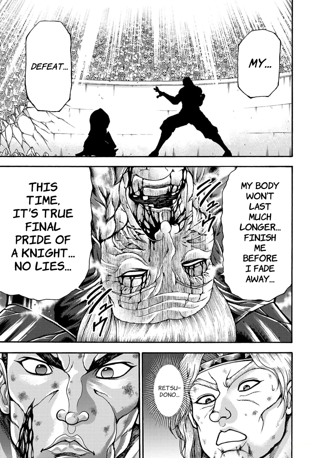 Baki Side Story: Retsu Kaioh Doesn't Mind Even If It's in Another World Chapter 59 page 3 - 
