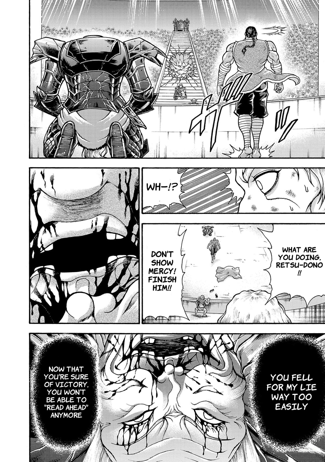 Baki Side Story: Retsu Kaioh Doesn't Mind Even If It's in Another World Chapter 59 page 4 - 