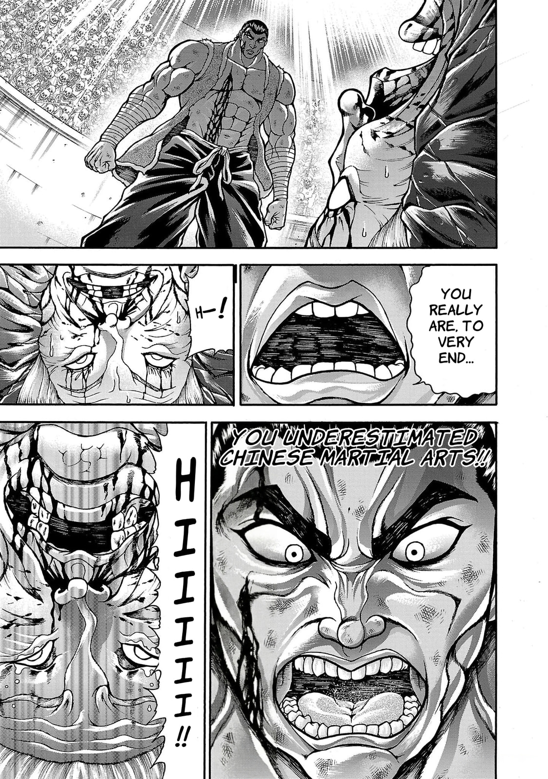 Baki Side Story: Retsu Kaioh Doesn't Mind Even If It's in Another World Chapter 59 page 7 - 