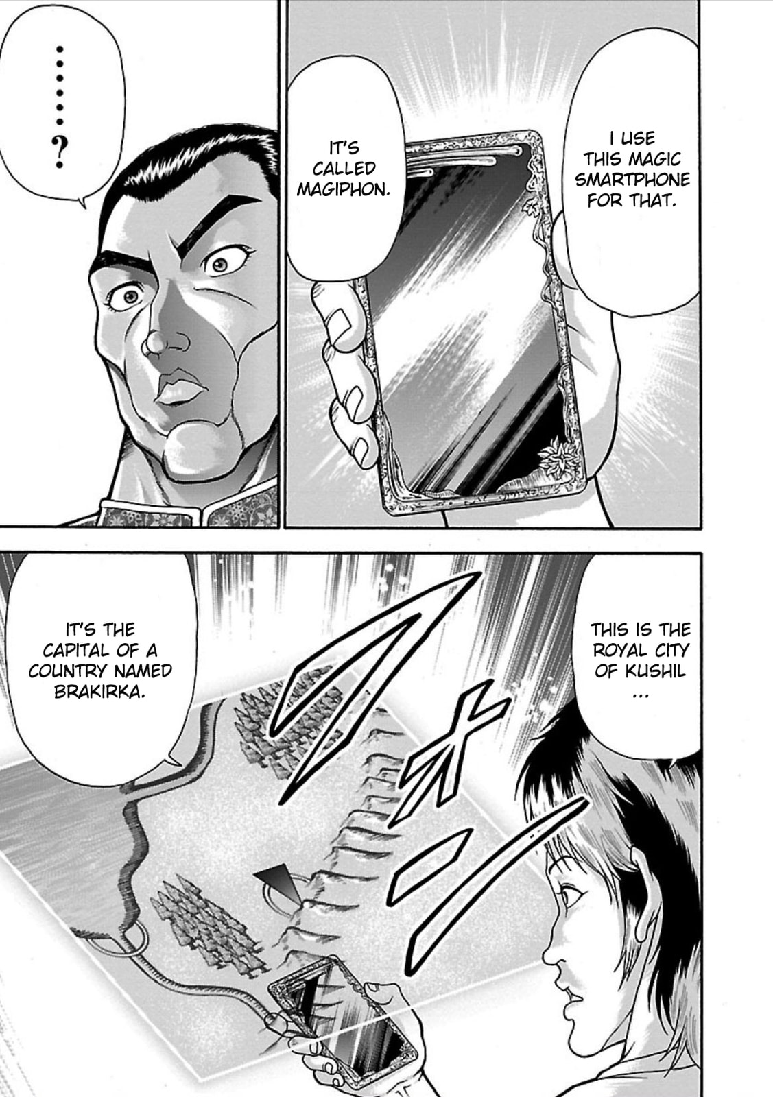 Baki Side Story: Retsu Kaioh Doesn't Mind Even If It's in Another World Chapter 6 page 7 - 