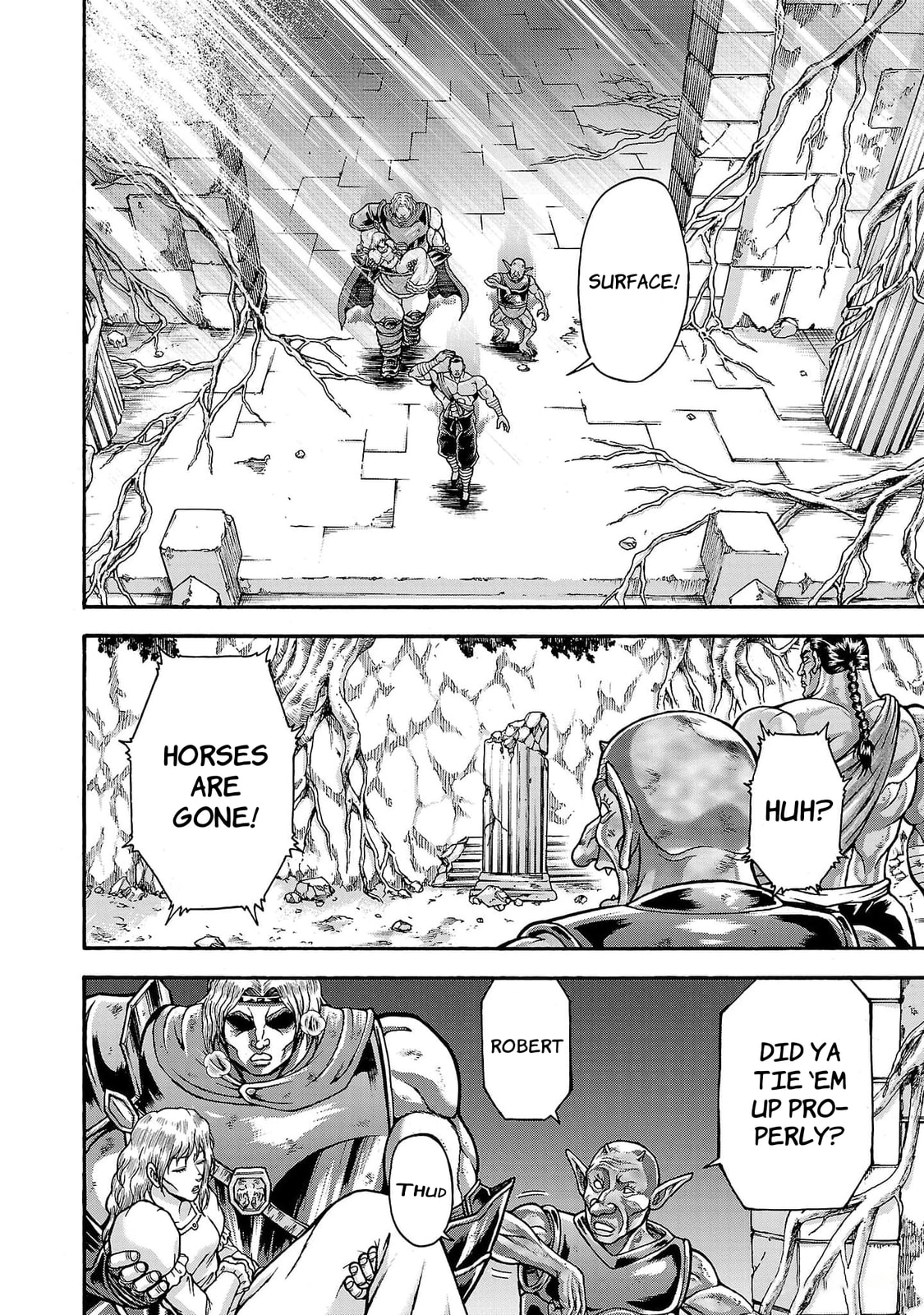 Baki Side Story: Retsu Kaioh Doesn't Mind Even If It's in Another World Chapter 60 page 2 - 