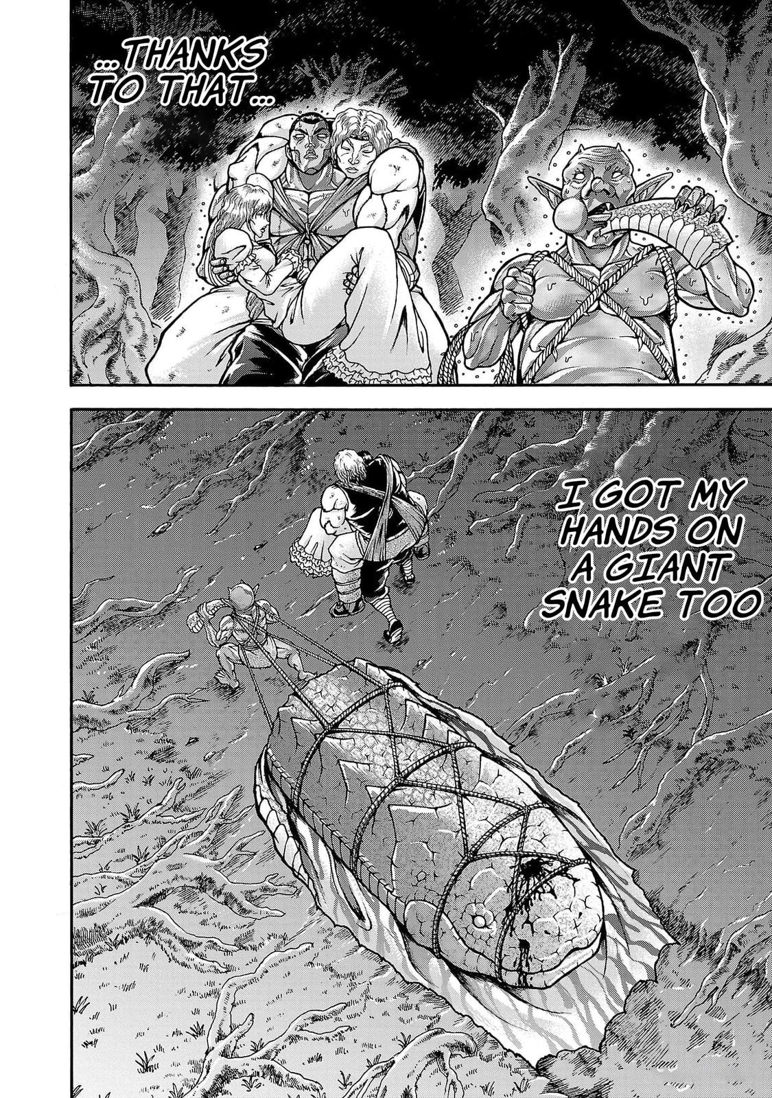 Baki Side Story: Retsu Kaioh Doesn't Mind Even If It's in Another World Chapter 60 page 11 - 