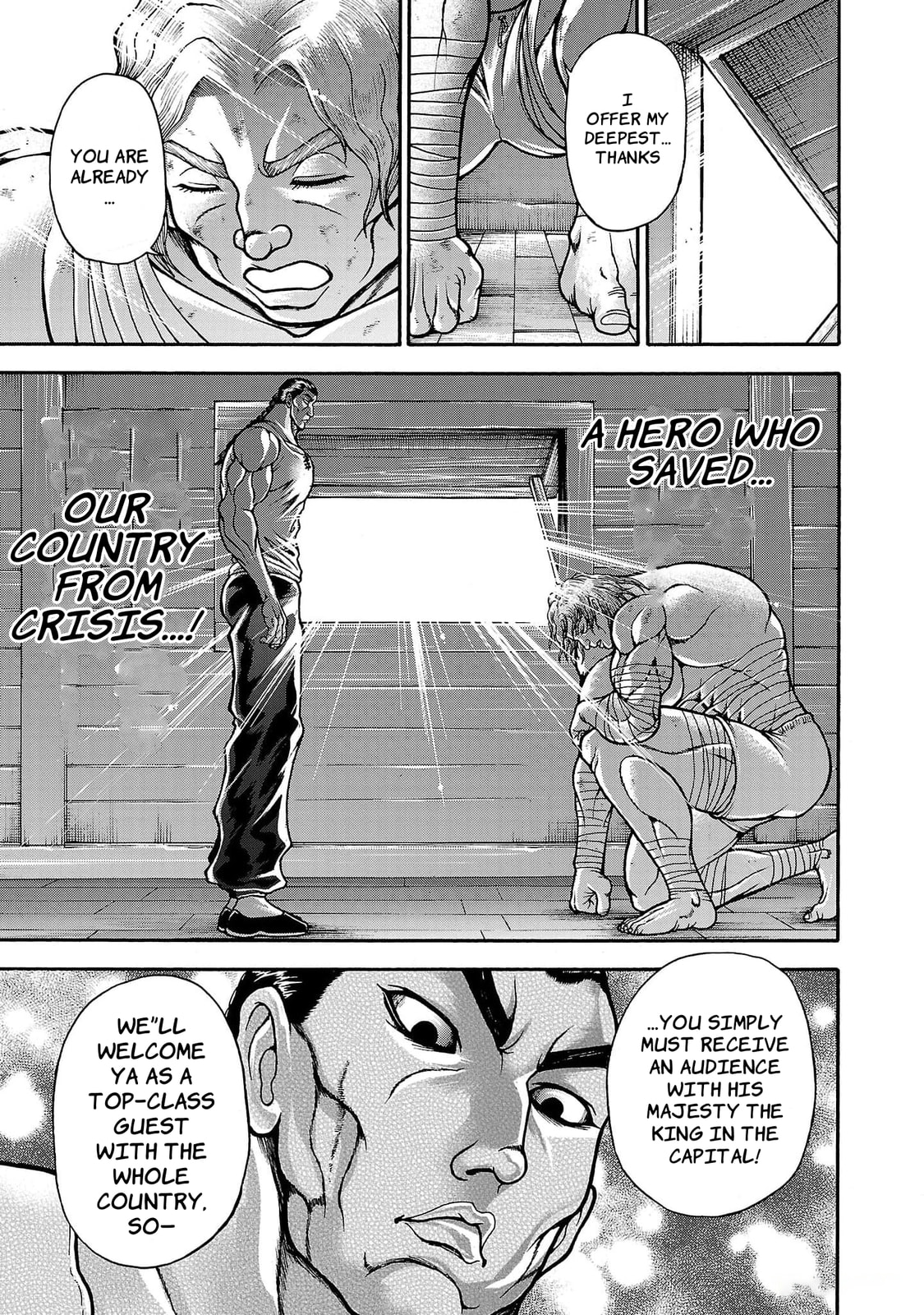 Baki Side Story: Retsu Kaioh Doesn't Mind Even If It's in Another World Chapter 60 page 12 - 
