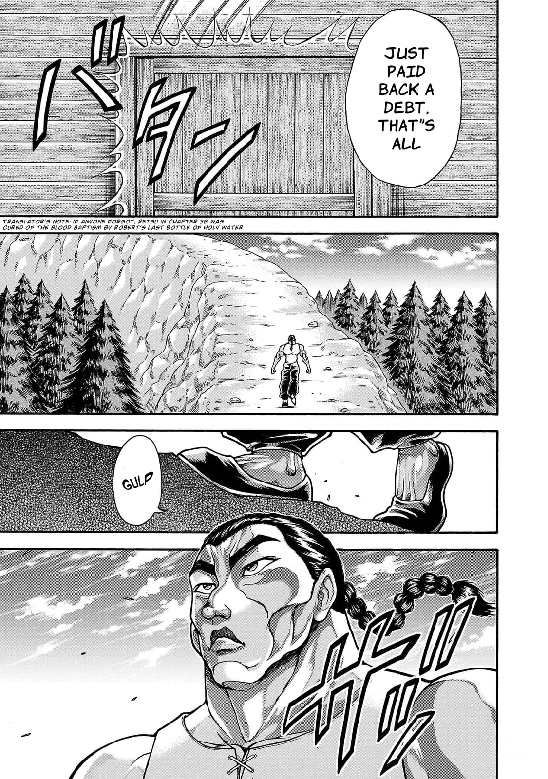 Baki Side Story: Retsu Kaioh Doesn't Mind Even If It's in Another World Chapter 60 page 14 - 