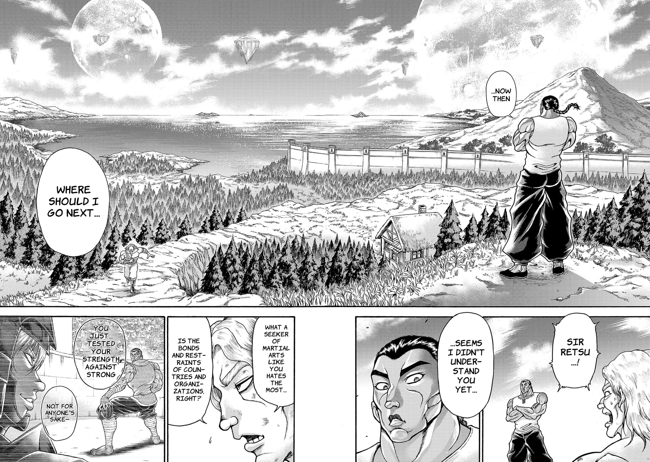 Baki Side Story: Retsu Kaioh Doesn't Mind Even If It's in Another World Chapter 60 page 15 - 