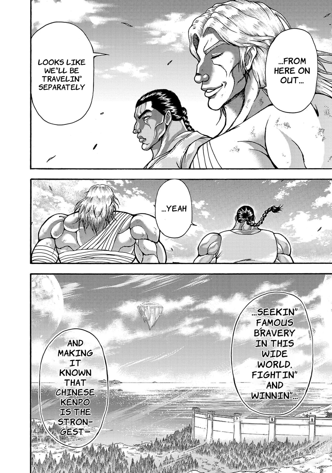 Baki Side Story: Retsu Kaioh Doesn't Mind Even If It's in Another World Chapter 60 page 16 - 