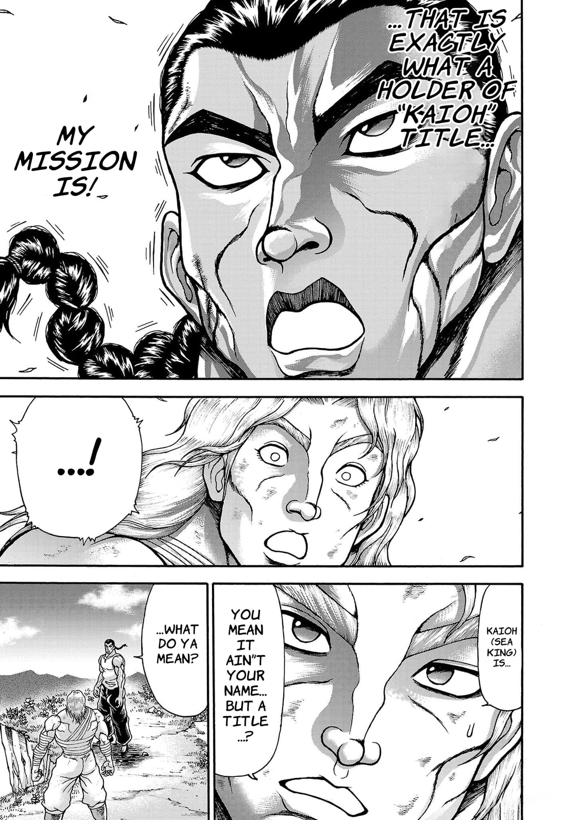 Baki Side Story: Retsu Kaioh Doesn't Mind Even If It's in Another World Chapter 60 page 17 - 