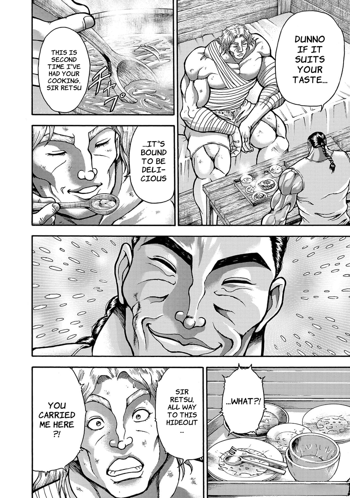 Baki Side Story: Retsu Kaioh Doesn't Mind Even If It's in Another World Chapter 60 page 8 - 