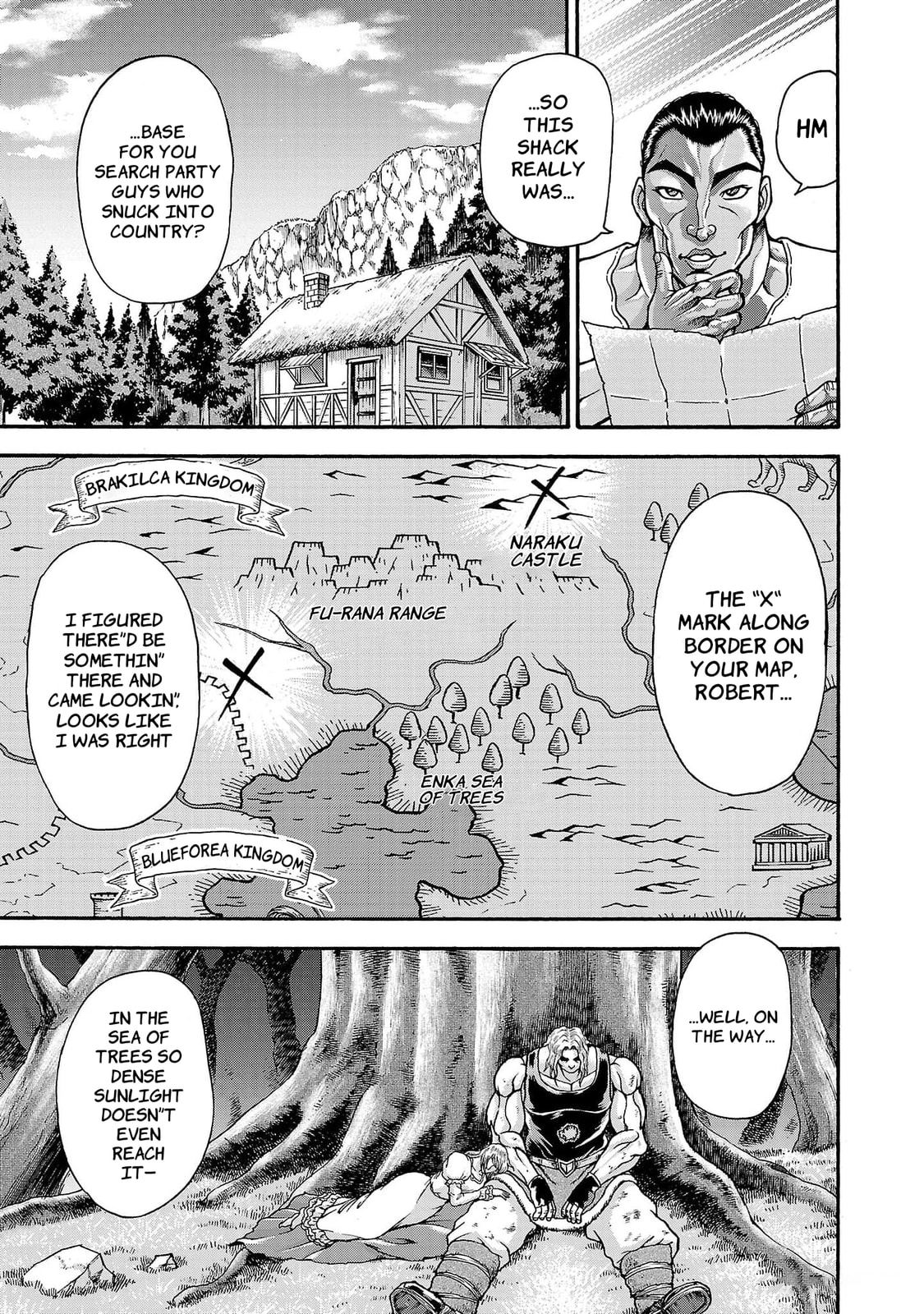 Baki Side Story: Retsu Kaioh Doesn't Mind Even If It's in Another World Chapter 60 page 9 - 