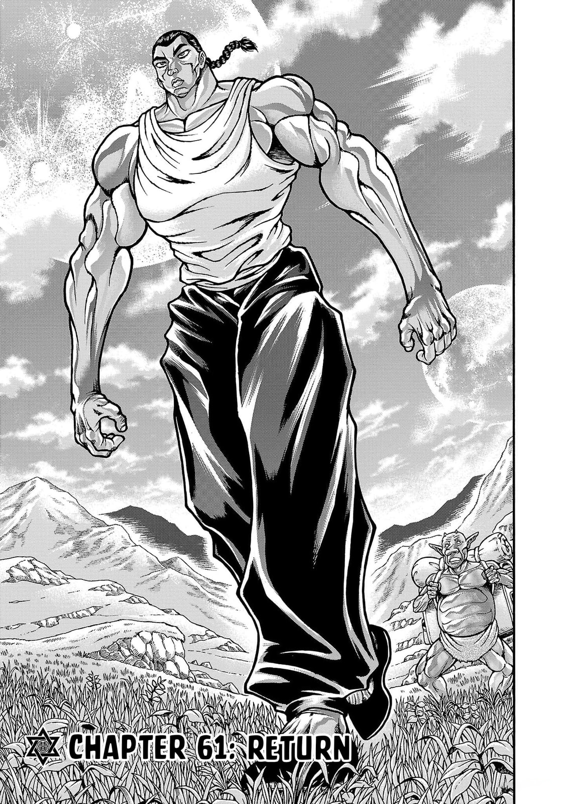 Baki Side Story: Retsu Kaioh Doesn't Mind Even If It's in Another World Chapter 61 page 1 - 