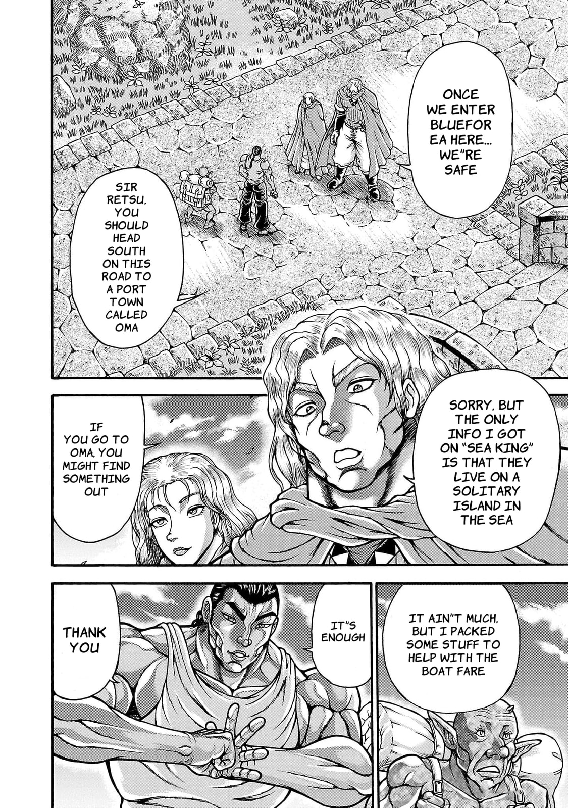 Baki Side Story: Retsu Kaioh Doesn't Mind Even If It's in Another World Chapter 61 page 2 - 