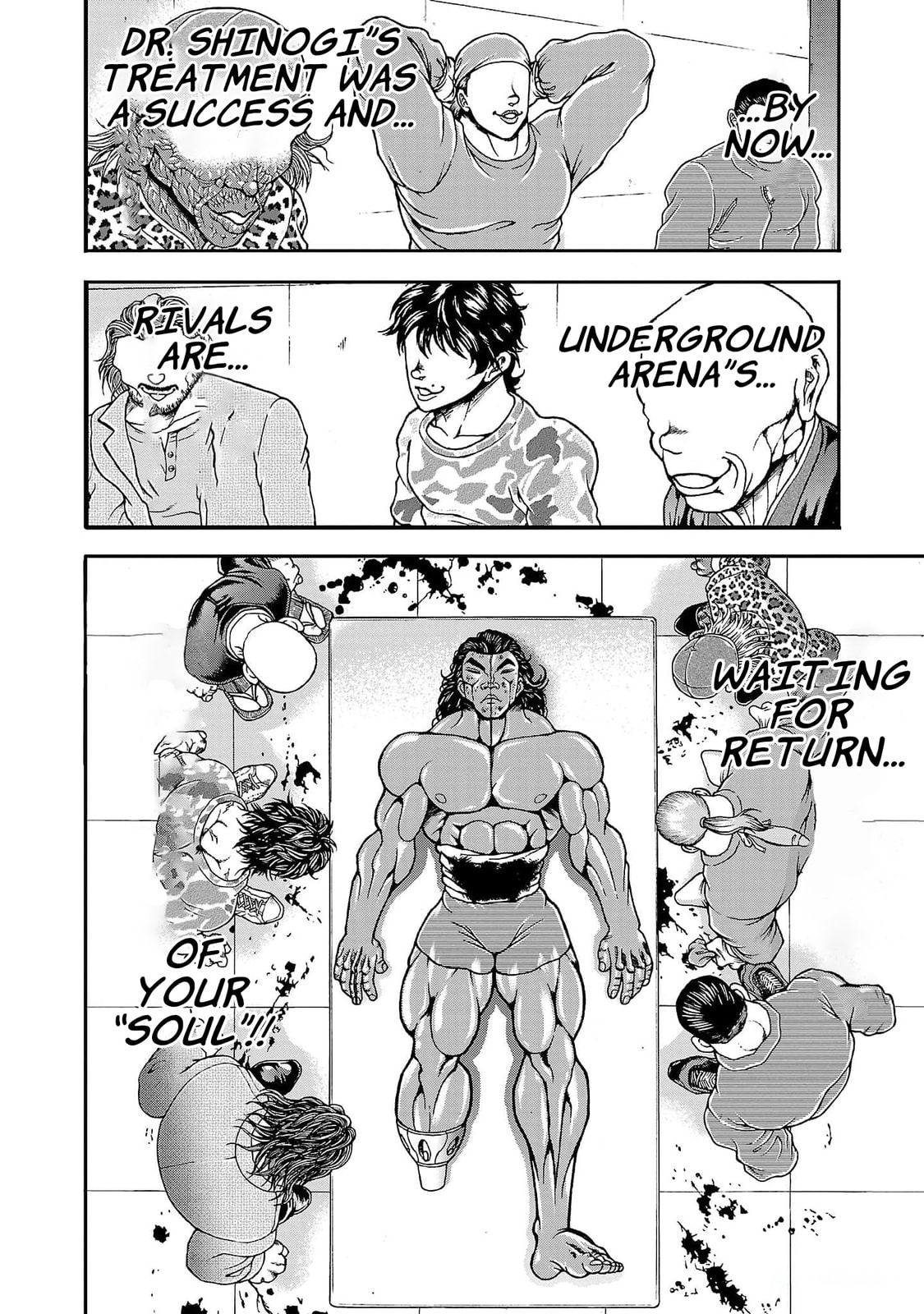 Baki Side Story: Retsu Kaioh Doesn't Mind Even If It's in Another World Chapter 61 page 12 - 