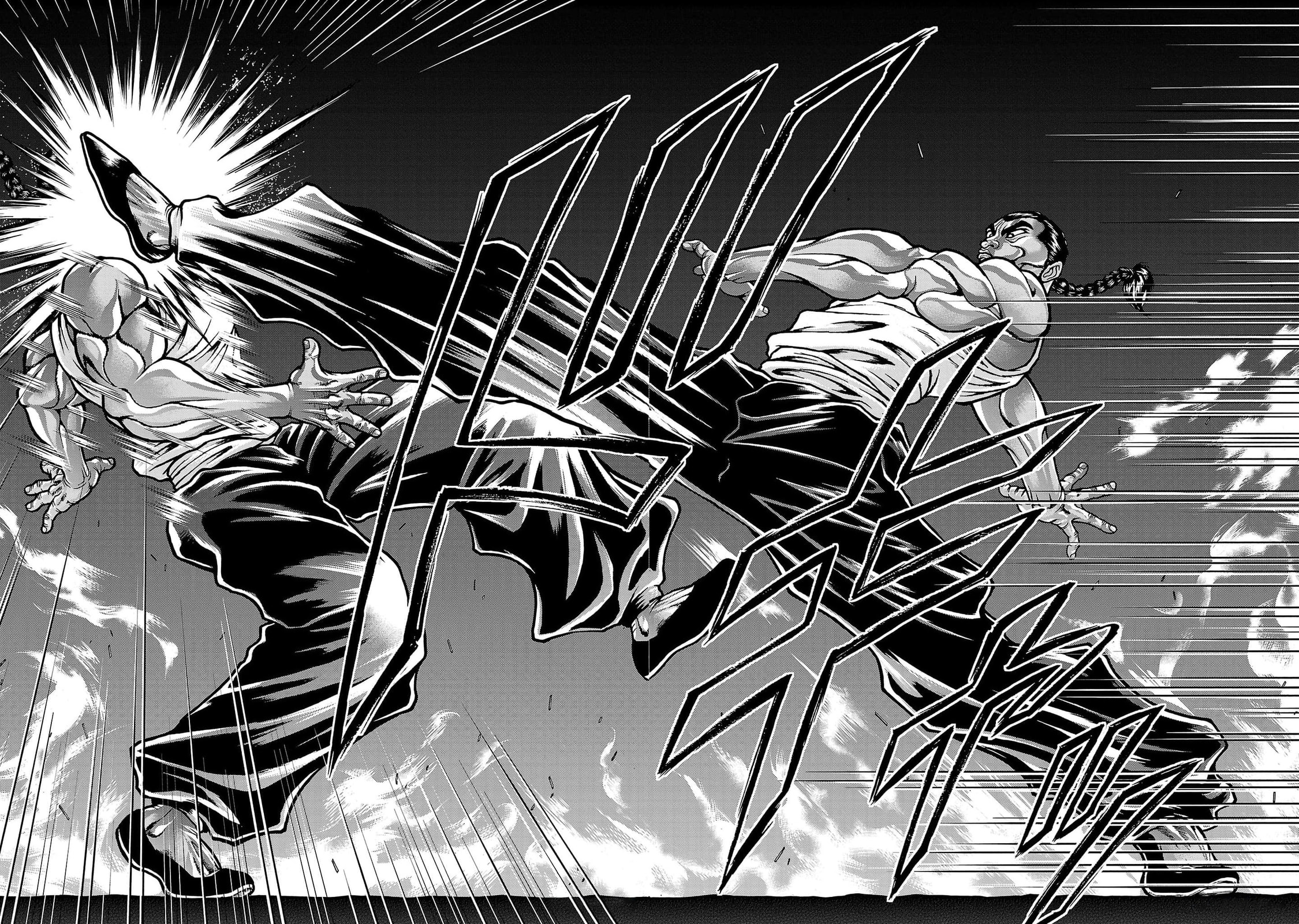 Baki Side Story: Retsu Kaioh Doesn't Mind Even If It's in Another World Chapter 61 page 14 - 