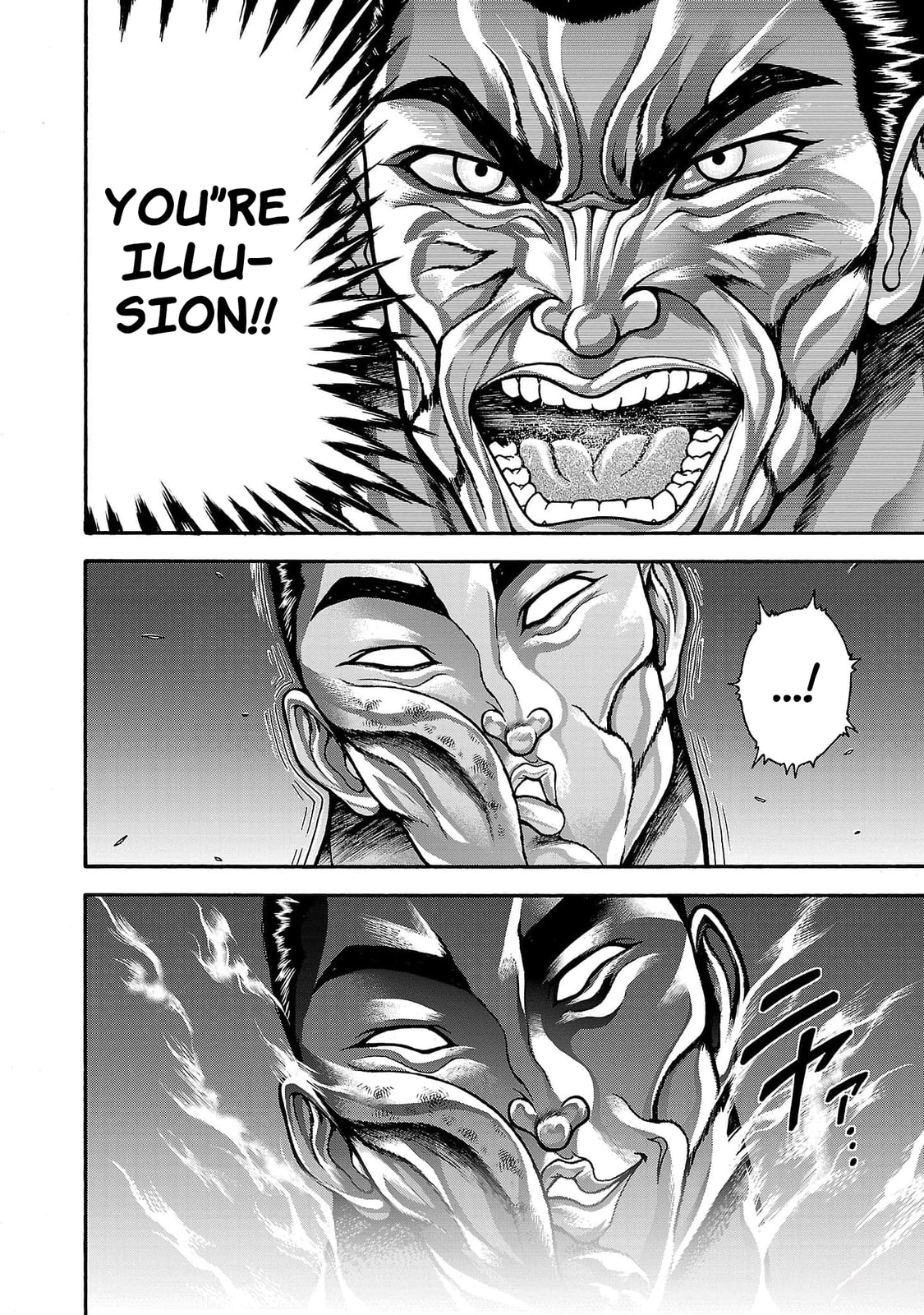 Baki Side Story: Retsu Kaioh Doesn't Mind Even If It's in Another World Chapter 61 page 17 - 