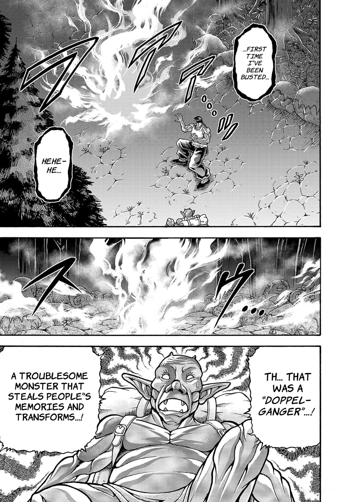 Baki Side Story: Retsu Kaioh Doesn't Mind Even If It's in Another World Chapter 61 page 18 - 