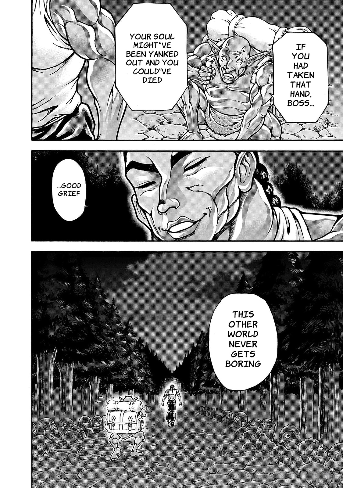 Baki Side Story: Retsu Kaioh Doesn't Mind Even If It's in Another World Chapter 61 page 19 - 