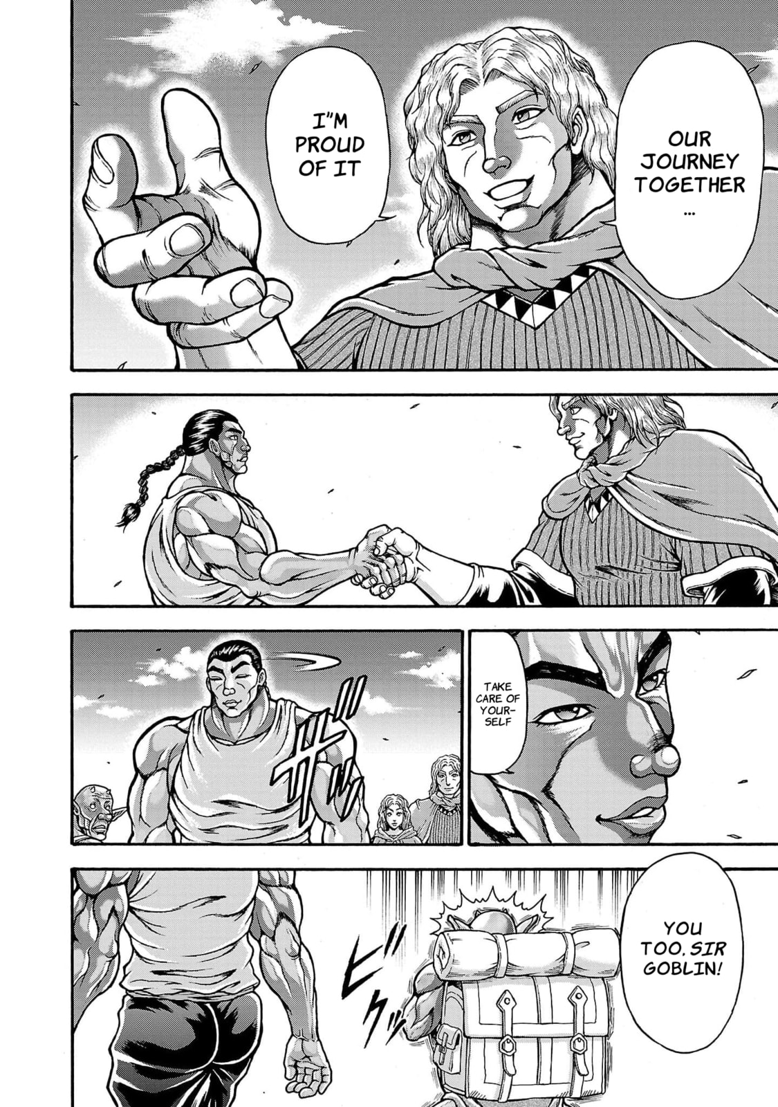 Baki Side Story: Retsu Kaioh Doesn't Mind Even If It's in Another World Chapter 61 page 4 - 