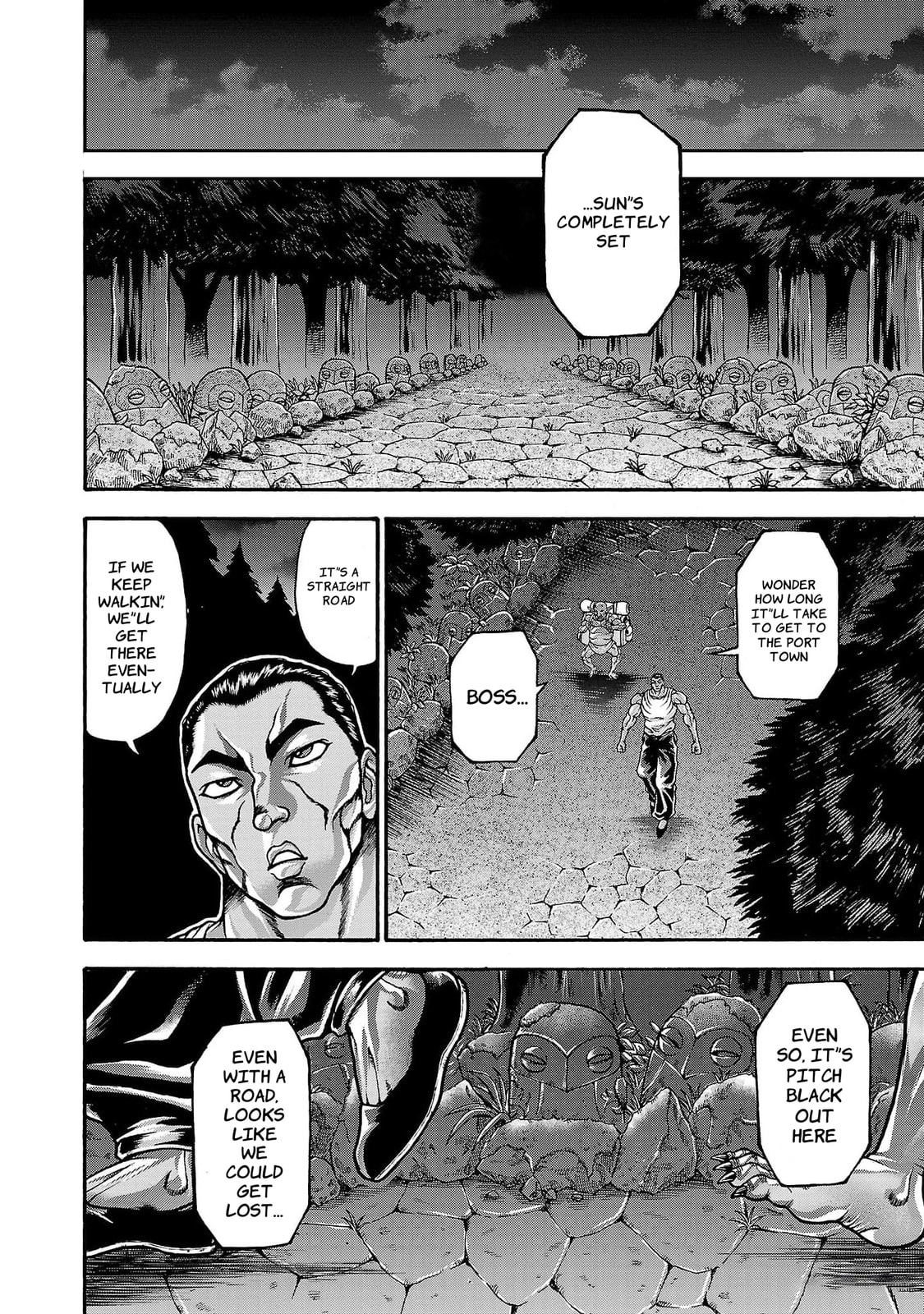 Baki Side Story: Retsu Kaioh Doesn't Mind Even If It's in Another World Chapter 61 page 6 - 