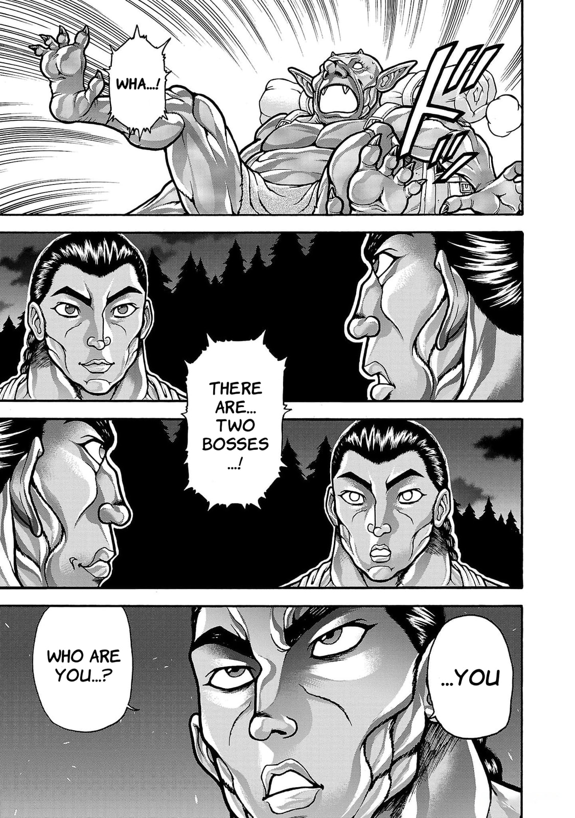 Baki Side Story: Retsu Kaioh Doesn't Mind Even If It's in Another World Chapter 61 page 9 - 