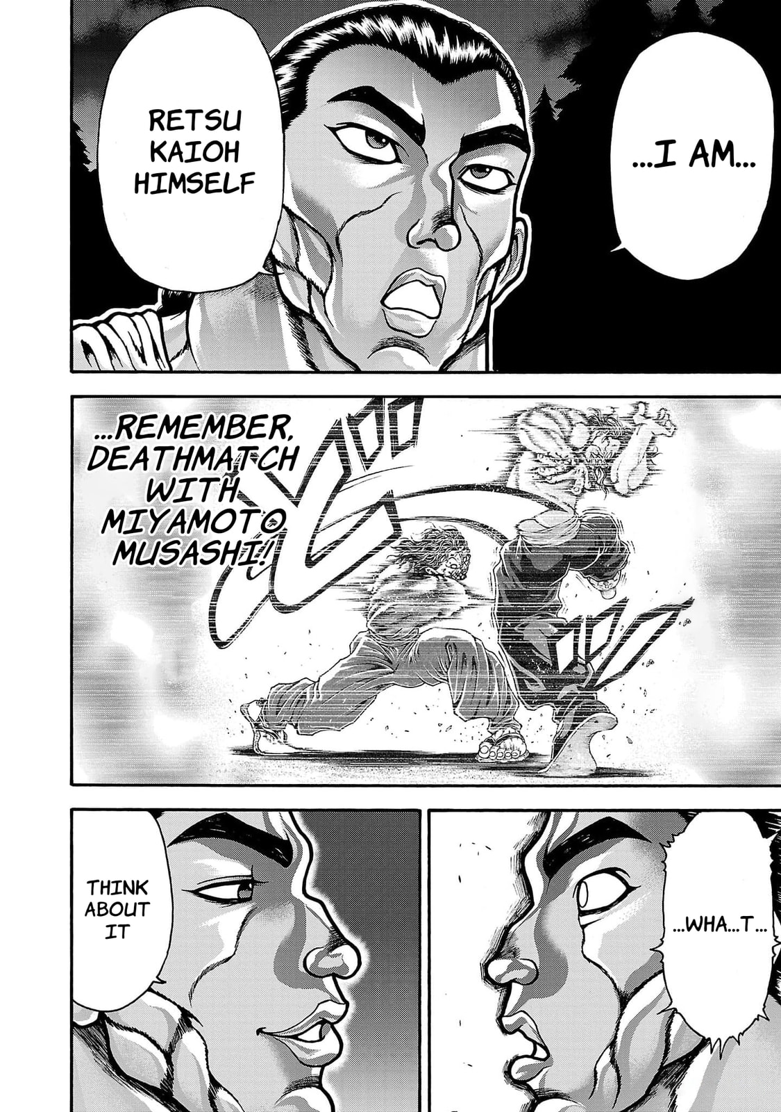 Baki Side Story: Retsu Kaioh Doesn't Mind Even If It's in Another World Chapter 61 page 10 - 