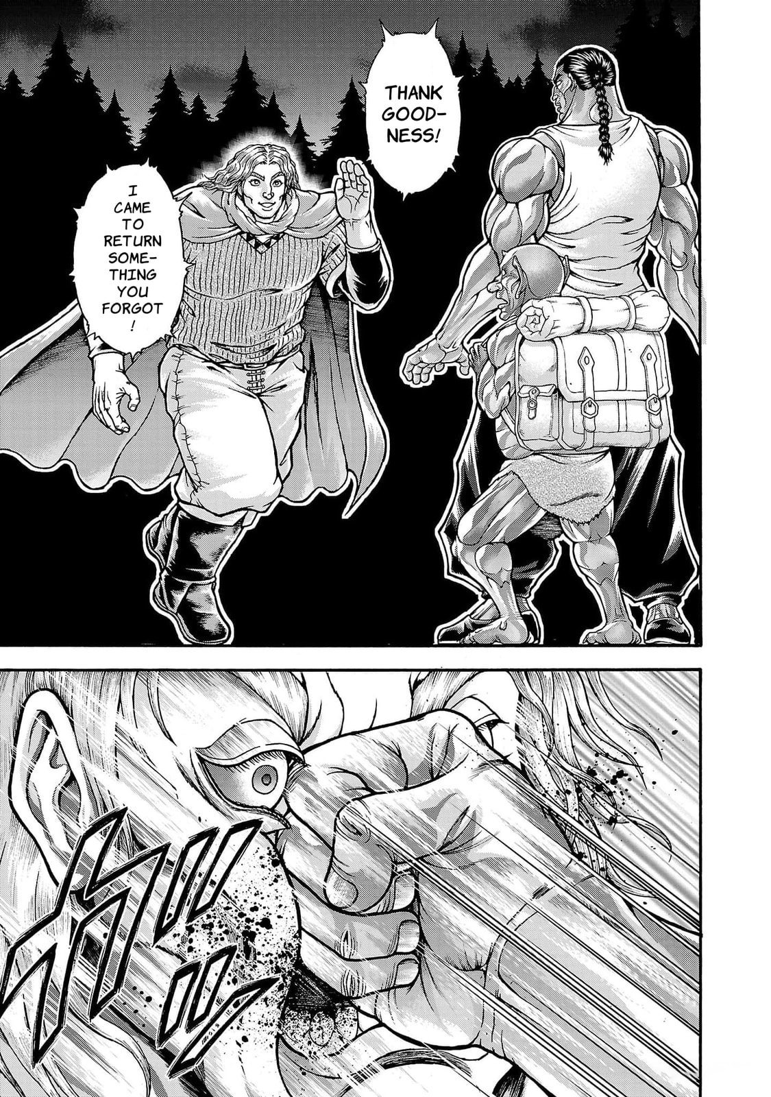 Baki Side Story: Retsu Kaioh Doesn't Mind Even If It's in Another World Chapter 62 page 11 - 