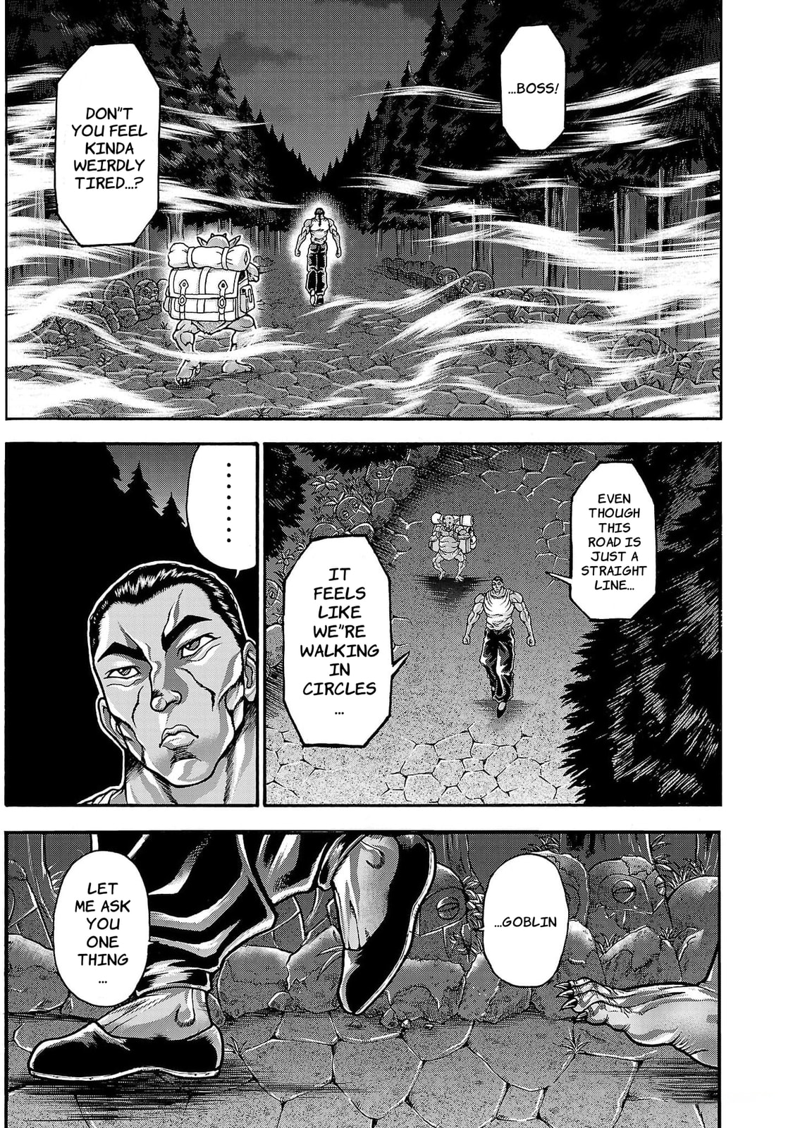 Baki Side Story: Retsu Kaioh Doesn't Mind Even If It's in Another World Chapter 62 page 13 - 