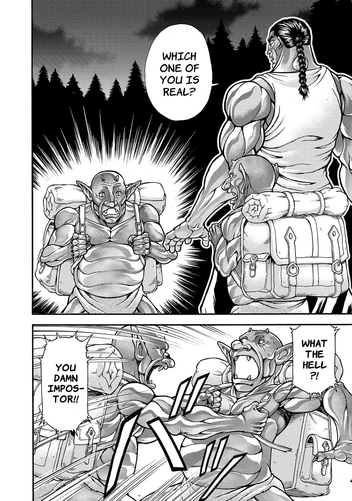 Baki Side Story: Retsu Kaioh Doesn't Mind Even If It's in Another World Chapter 62 page 14 - 