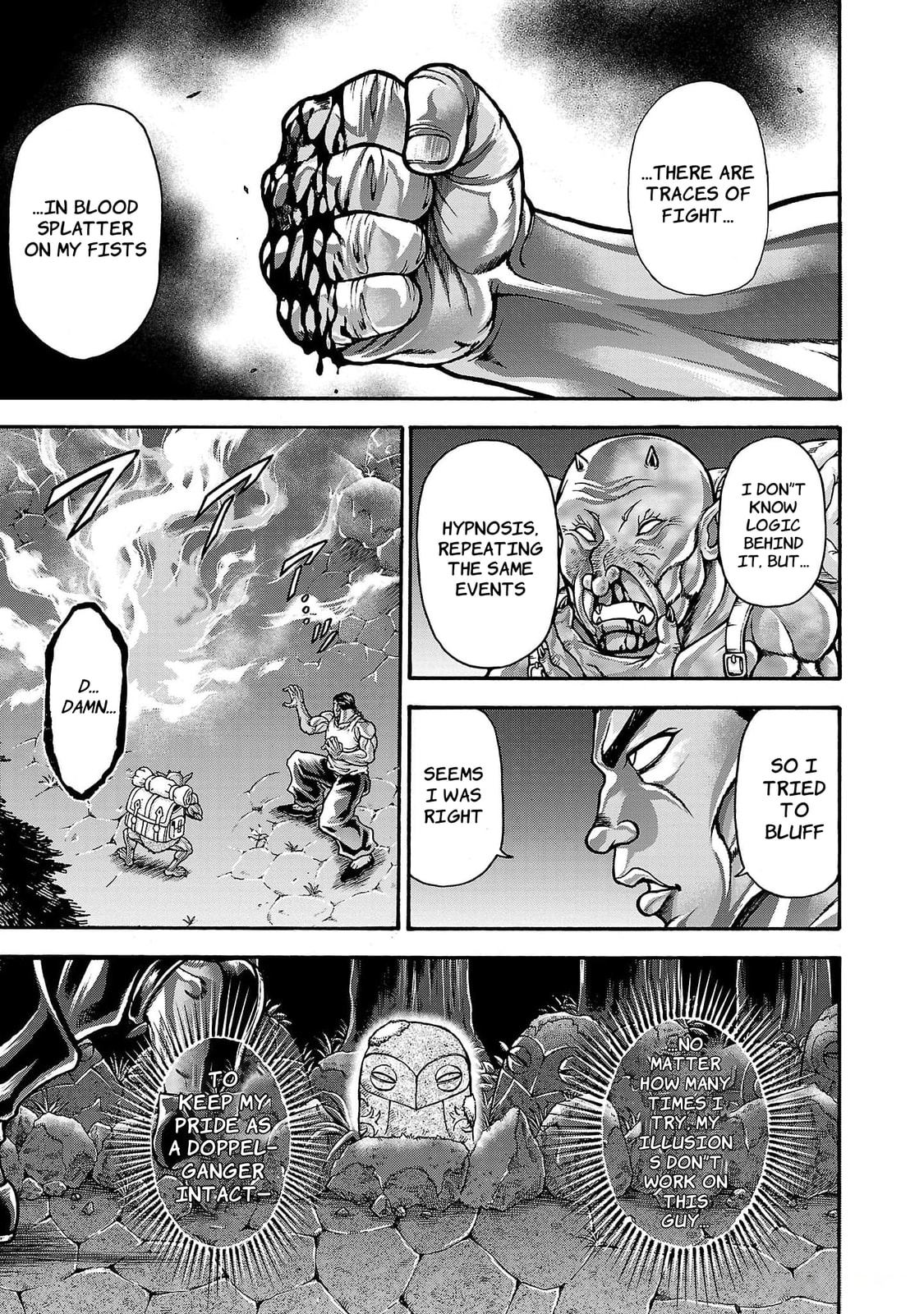 Baki Side Story: Retsu Kaioh Doesn't Mind Even If It's in Another World Chapter 62 page 17 - 