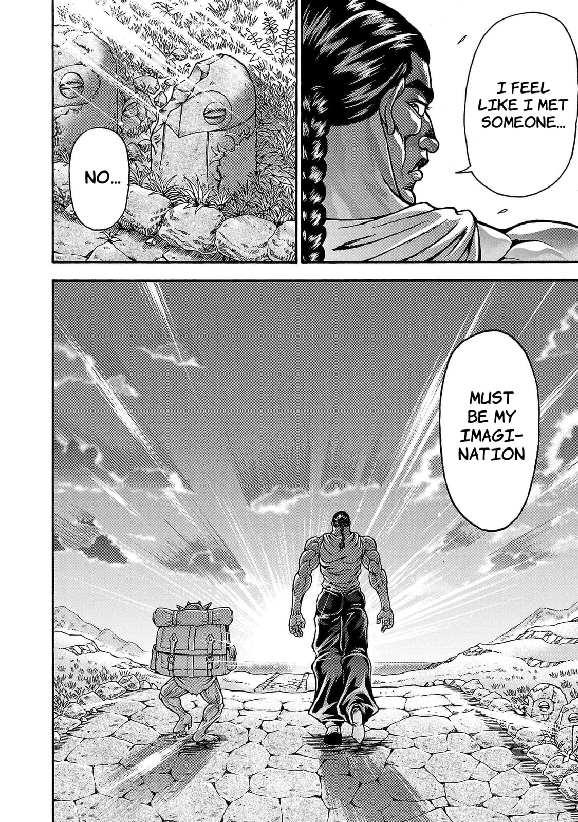 Baki Side Story: Retsu Kaioh Doesn't Mind Even If It's in Another World Chapter 62 page 20 - 