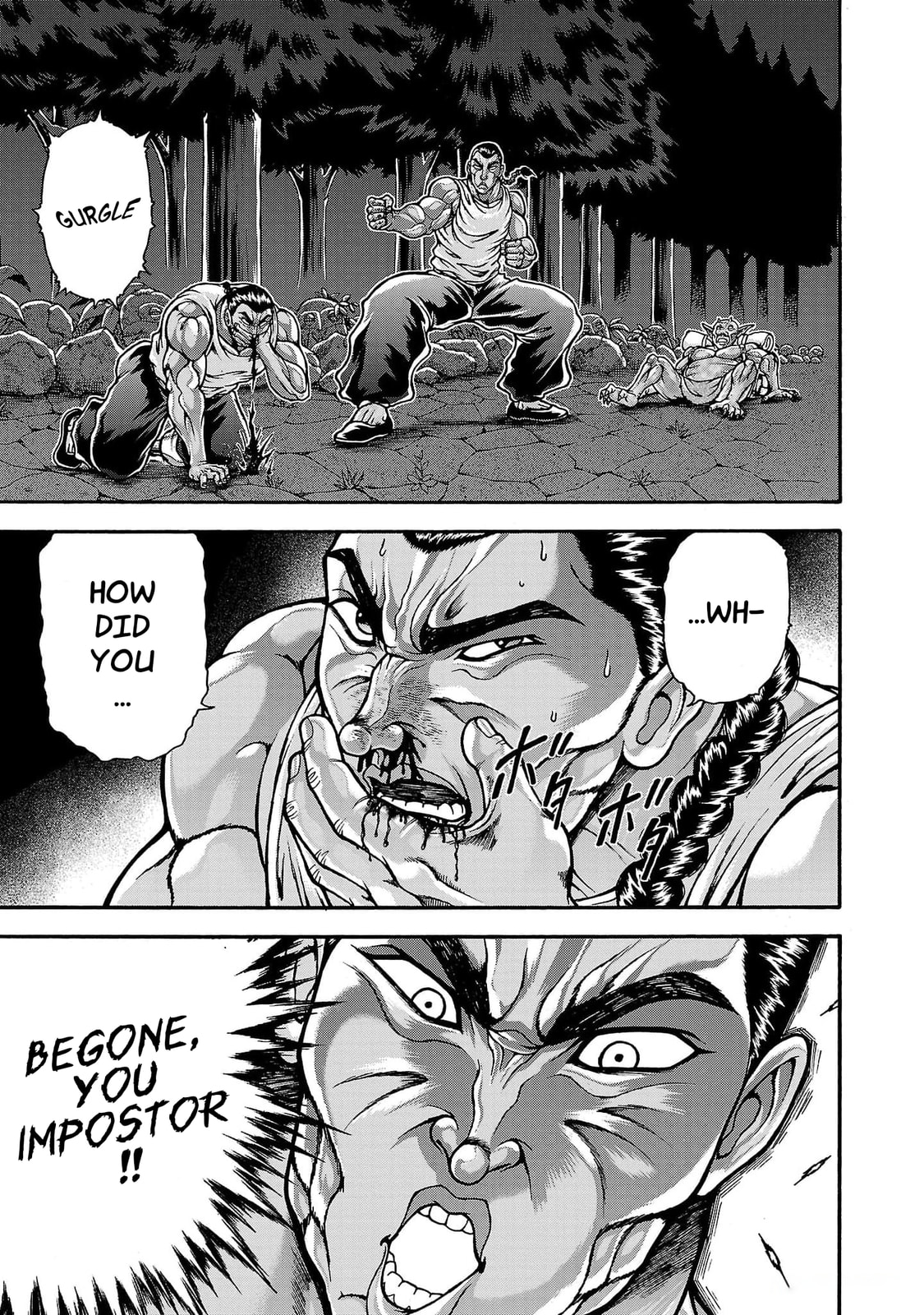 Baki Side Story: Retsu Kaioh Doesn't Mind Even If It's in Another World Chapter 62 page 7 - 