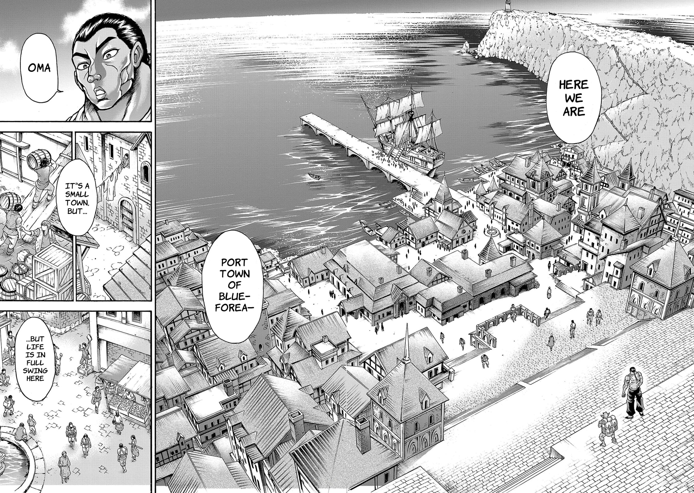 Baki Side Story: Retsu Kaioh Doesn't Mind Even If It's in Another World Chapter 63 page 2 - 