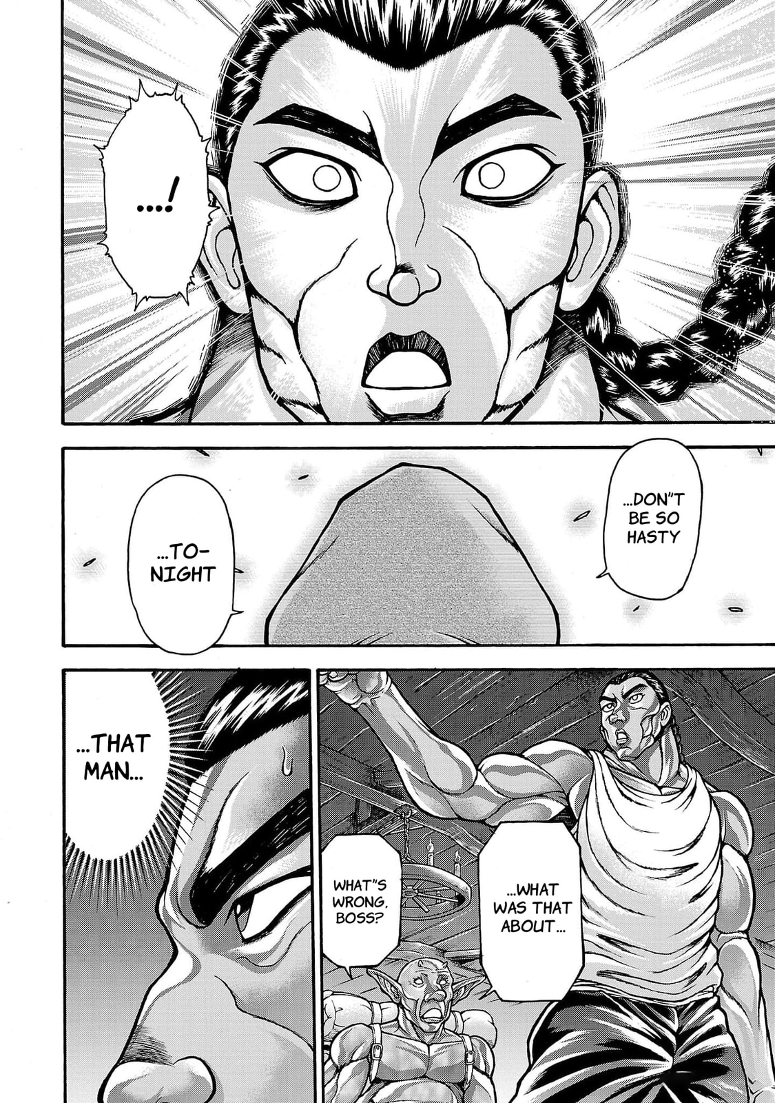 Baki Side Story: Retsu Kaioh Doesn't Mind Even If It's in Another World Chapter 63 page 12 - 