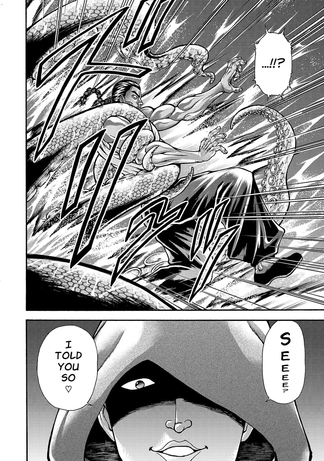 Baki Side Story: Retsu Kaioh Doesn't Mind Even If It's in Another World Chapter 63 page 17 - 