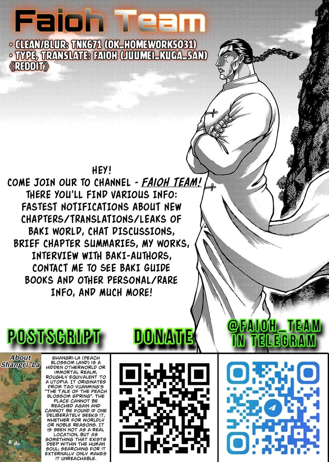 Baki Side Story: Retsu Kaioh Doesn't Mind Even If It's in Another World Chapter 63 page 18 - 
