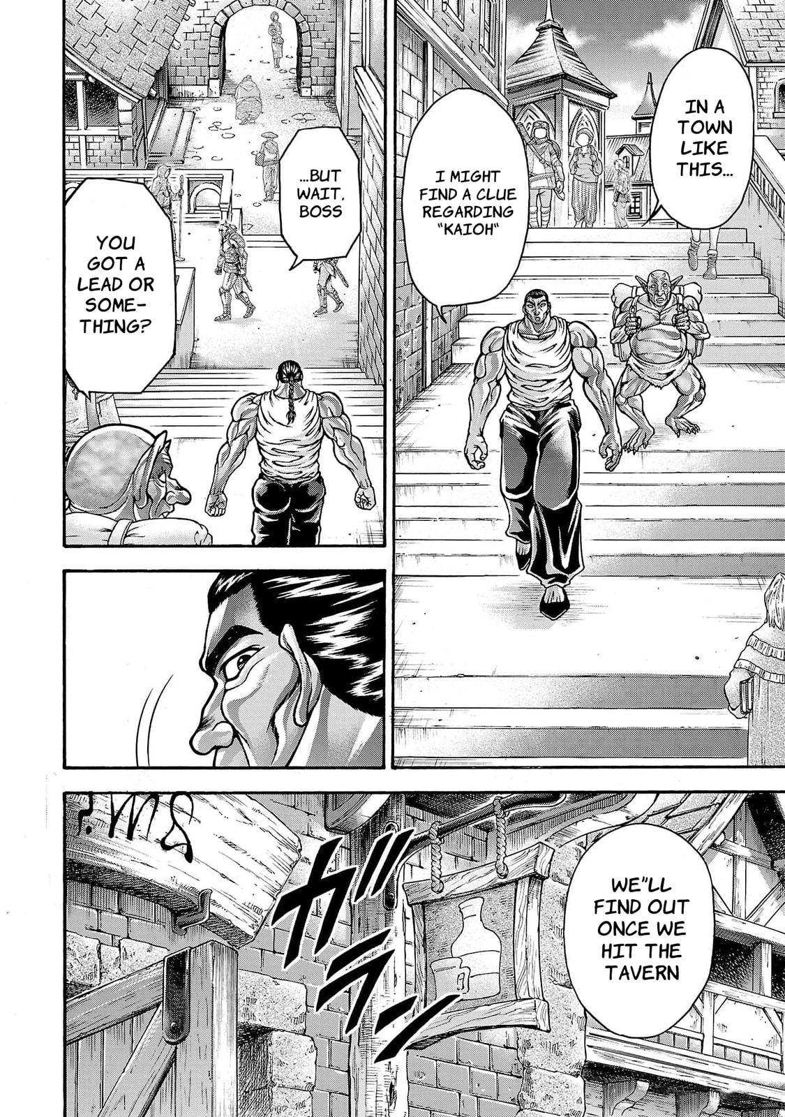 Baki Side Story: Retsu Kaioh Doesn't Mind Even If It's in Another World Chapter 63 page 3 - 
