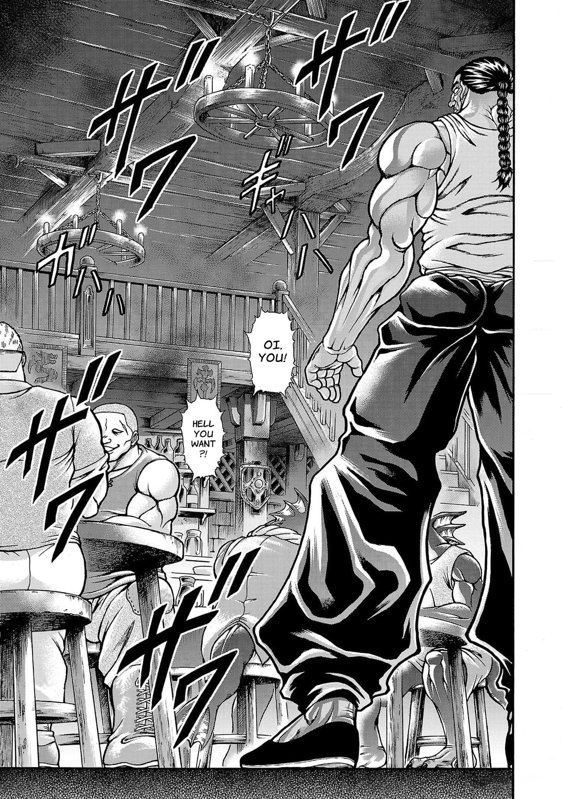 Baki Side Story: Retsu Kaioh Doesn't Mind Even If It's in Another World Chapter 63 page 4 - 