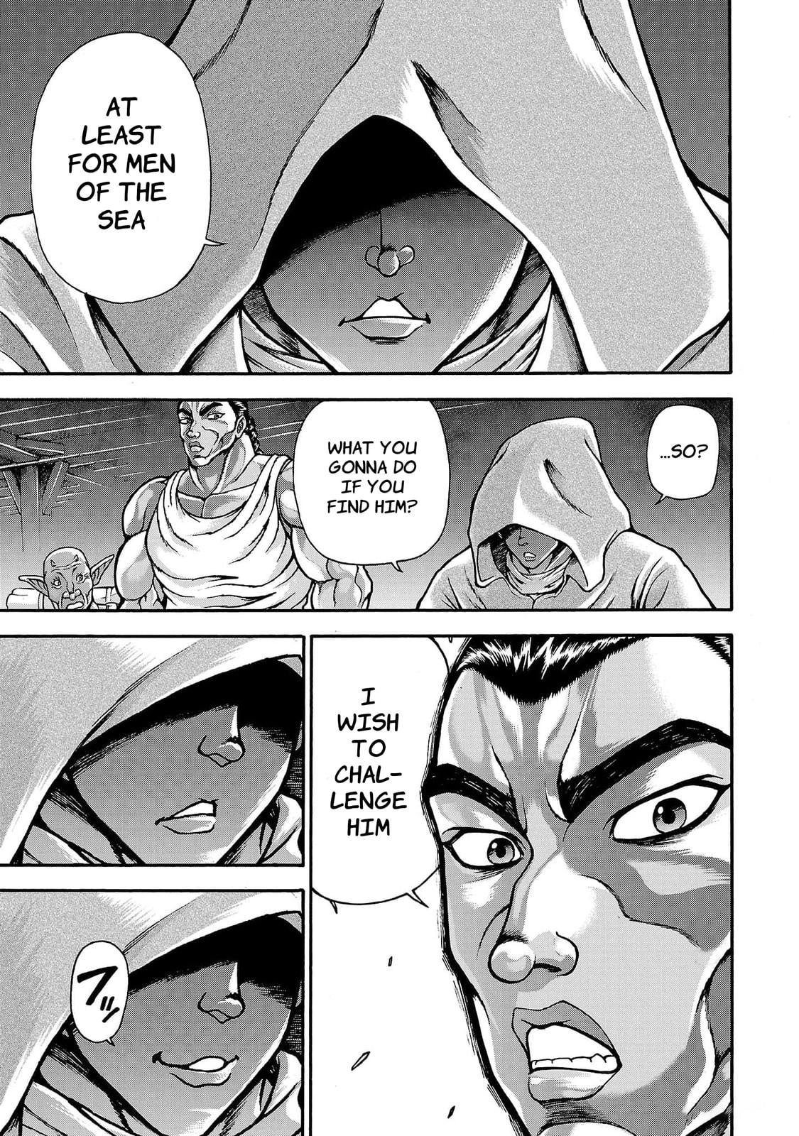 Baki Side Story: Retsu Kaioh Doesn't Mind Even If It's in Another World Chapter 63 page 8 - 